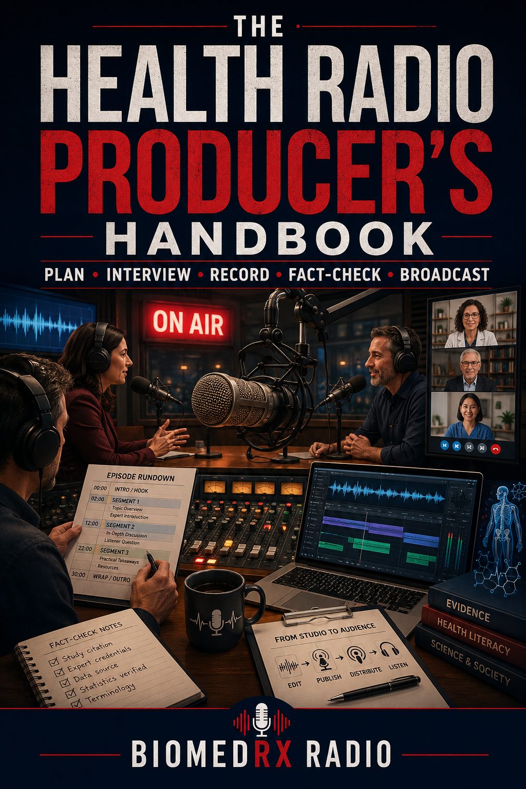 The Health Radio Producer's Handbook — eBook cover